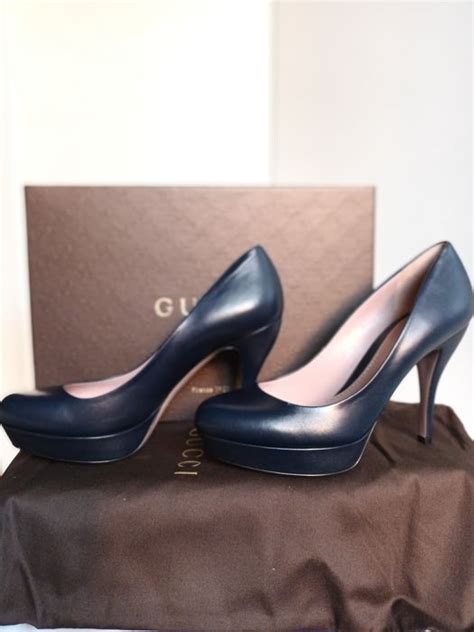 scarpe gucci colore blu|scarpe da tacco gucci.